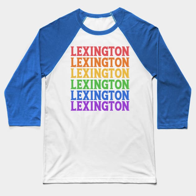 LEXINGTON HORSE CAPITAL Baseball T-Shirt by OlkiaArt